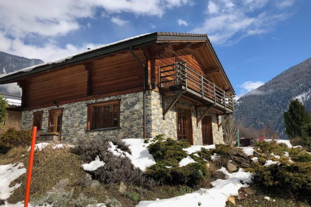 Chalet Edelweiss - Verbier, Mountain Views, Jacuzzi! Volleges Exterior foto